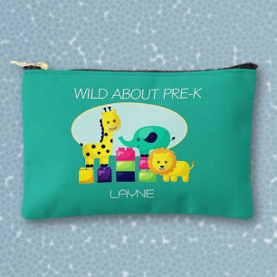 New Low Price! Cute, PERSONALIZED Pre-K Accessory Pouch