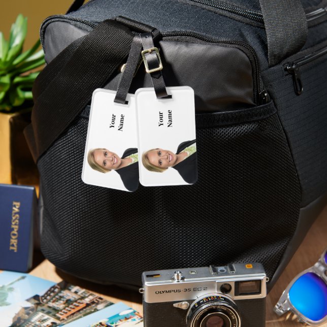 NEW! Luggage Tag - Double-sided (Front & Back)