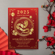 New Lunar Year 2025 - Year of the Snake - 新年