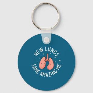 New lungs same amazing me lung transplant surgery key ring