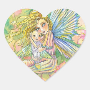 New Mama Baby Fairy Stickers
