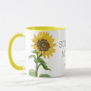 New Mama mug, sunflower Mug