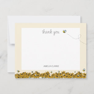 New Mama-to-bee Shower Thank You Card