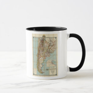 New map of Argentina Mug