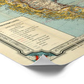 New map of Argentina Poster (Corner)