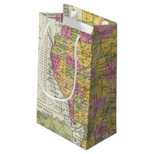 New Map Of Illinois Small Gift Bag
