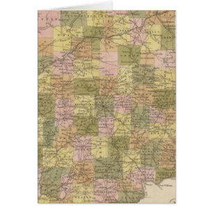 New Map Of Indiana