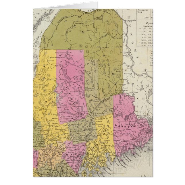 New Map of Maine 2 (Front)