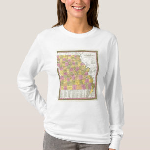 New Map Of Missouri T-Shirt