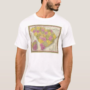 New Map Of South Carolina T-Shirt