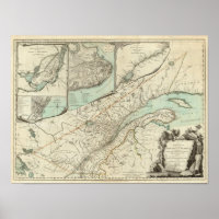 New Map Of The Province of Quebec