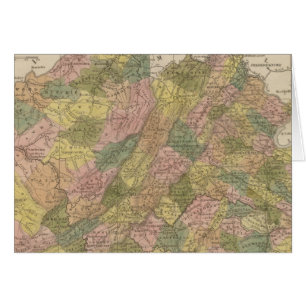 New Map Of Virginia