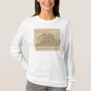New Map Of Virginia T-Shirt