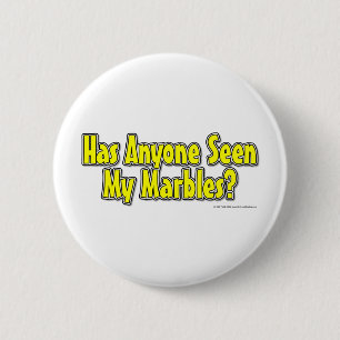 New Marbles 6 Cm Round Badge
