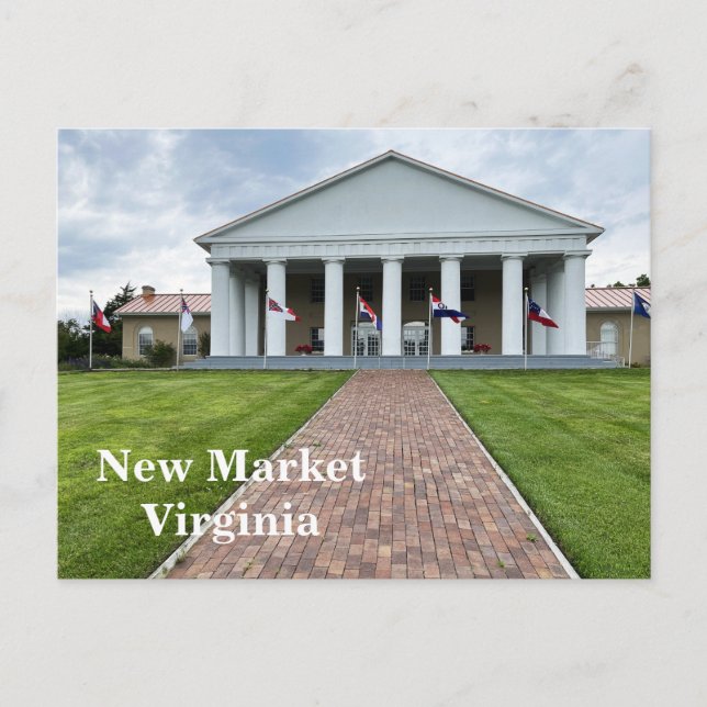 New Market Virginia Postcard (Front)