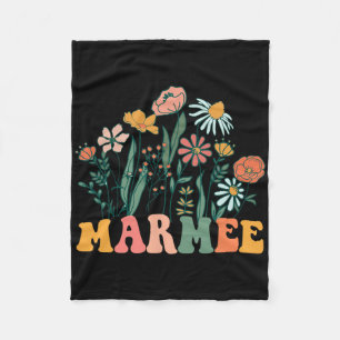 New Marmee Wildflower First Birthday &amp; Baby Sh Fleece Blanket