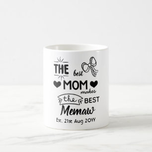 NEW Memaw MUG - Personalised for Grandma, Gigi