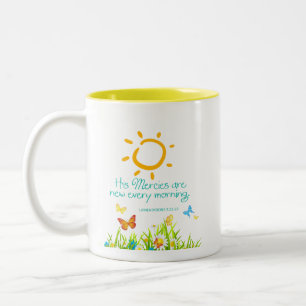 “New Mercies” Scripture Coffee Mug