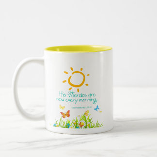 “New Mercies” Scripture Coffee Mug