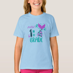 New Mermaid 1st Grade T-Shirt