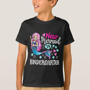 New mermaid in kindergarten cute back to school T-Shirt