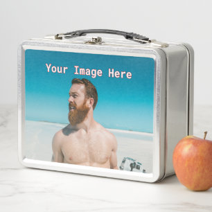NEW! Metal Lunchbox - Stainless - Custom