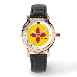 New Mexican Flag & New Mexico fashion USA /design Watch