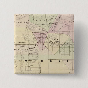 New Mexico 2 15 Cm Square Badge
