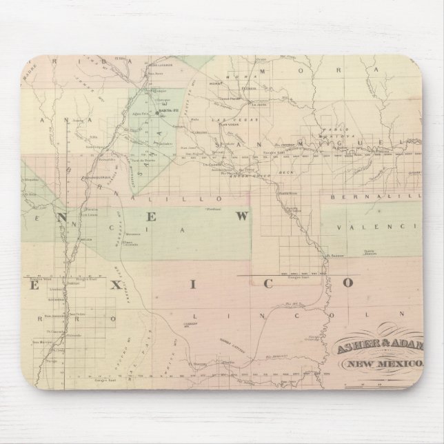 New Mexico 2 Mouse Mat (Front)