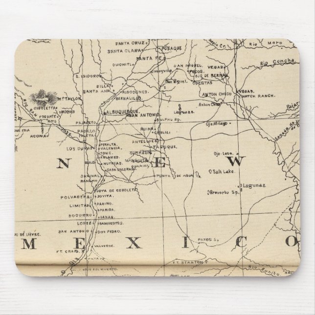 New Mexico 3 Mouse Mat (Front)