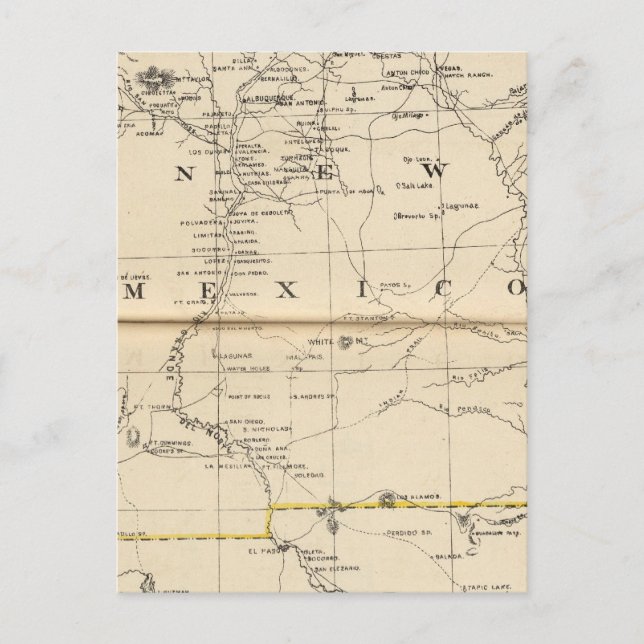 New Mexico 3 Postcard (Front)