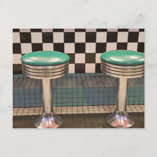 New Mexico, Albuquerque. The 66 Diner along Postcard