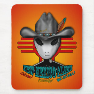 New Mexico Alien Mouse Mat