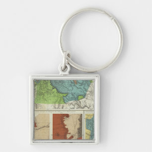 New Mexico and Colorade Key Ring