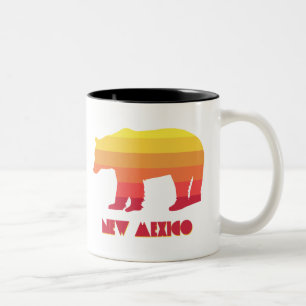 New Mexico Bear Two-Tone Coffee Mug