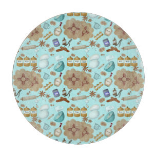 New Mexico Biscochito Cookies Zia Sun Cutting Board