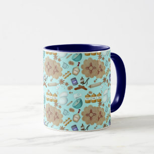 New Mexico Biscochito Cookies Zia Sun Mug