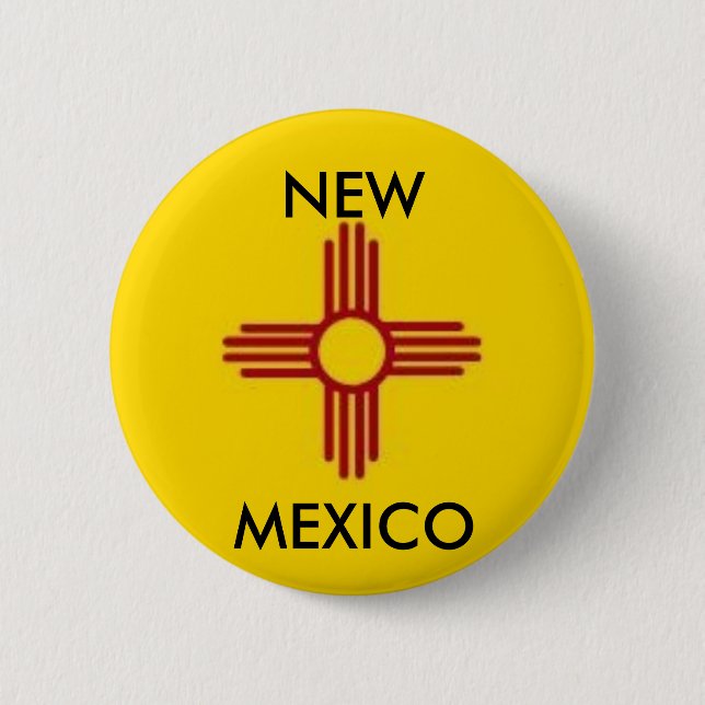 New Mexico Button (Front)