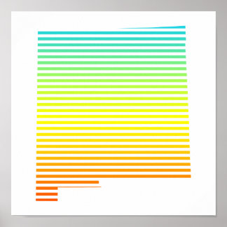 new mexico chill fade poster