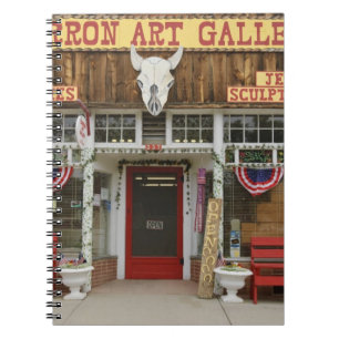 New Mexico, Cimarron. Cimarron art gallery, New Notebook
