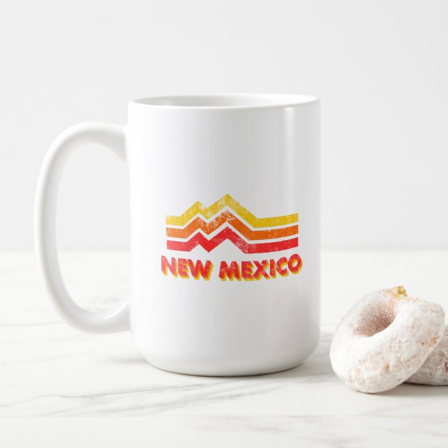 New Mexico Coffee Mug (With Donut)