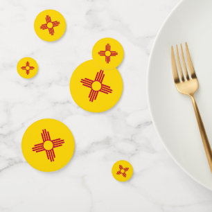 New Mexico Confetti, party, New Mexico Flag Confetti