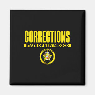 New Mexico Correctional Officer Thin Gray Line  Magnet