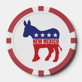 New Mexico Democrat Donkey Poker Chips