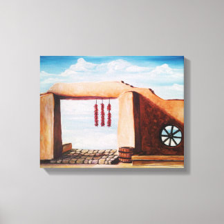New Mexico Doorway Canvas Print