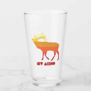 New Mexico Elk Glass
