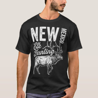 New Mexico Elk Hunting Vintage T-Shirt