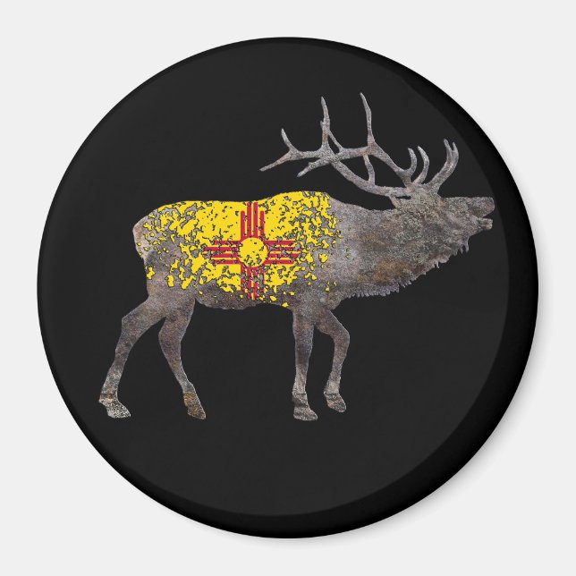 NEW MEXICO ELK MAGNET (Front)