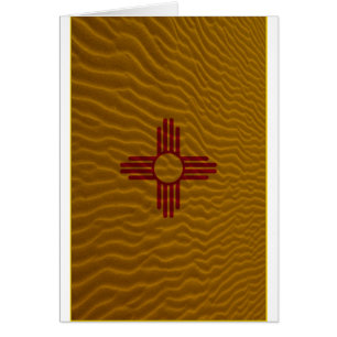 New Mexico Flag Dessert Sand