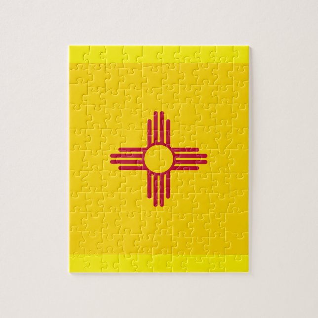NEW MEXICO FLAG JIGSAW PUZZLE (Vertical)